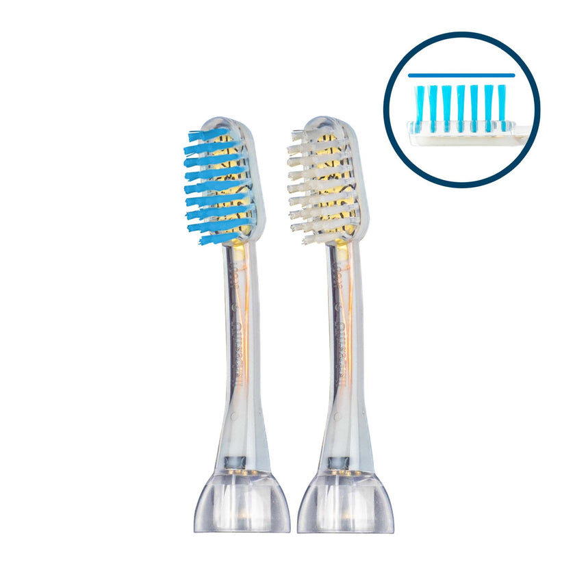Slim brush heads