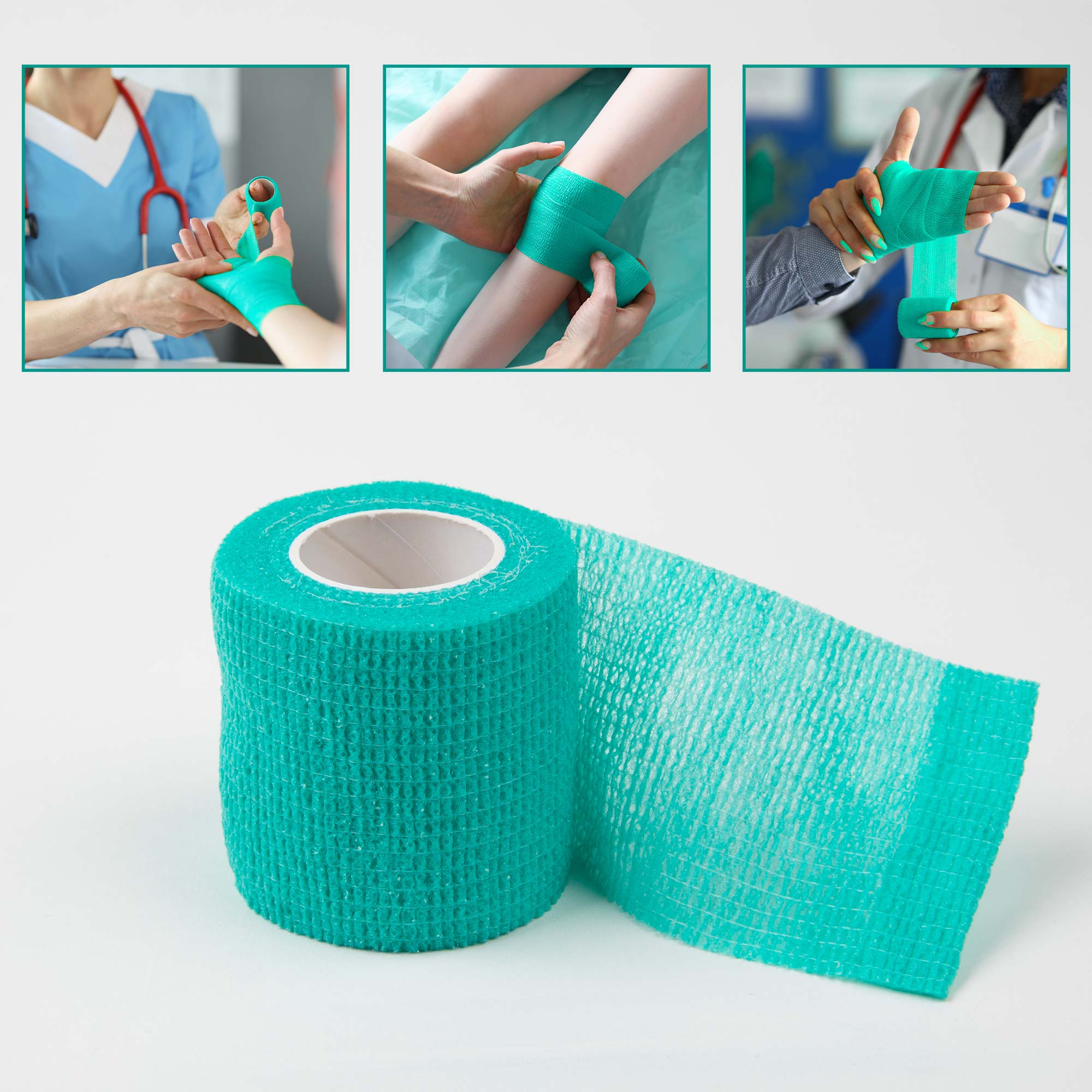 Selbsthaftende Bandage für Hunde