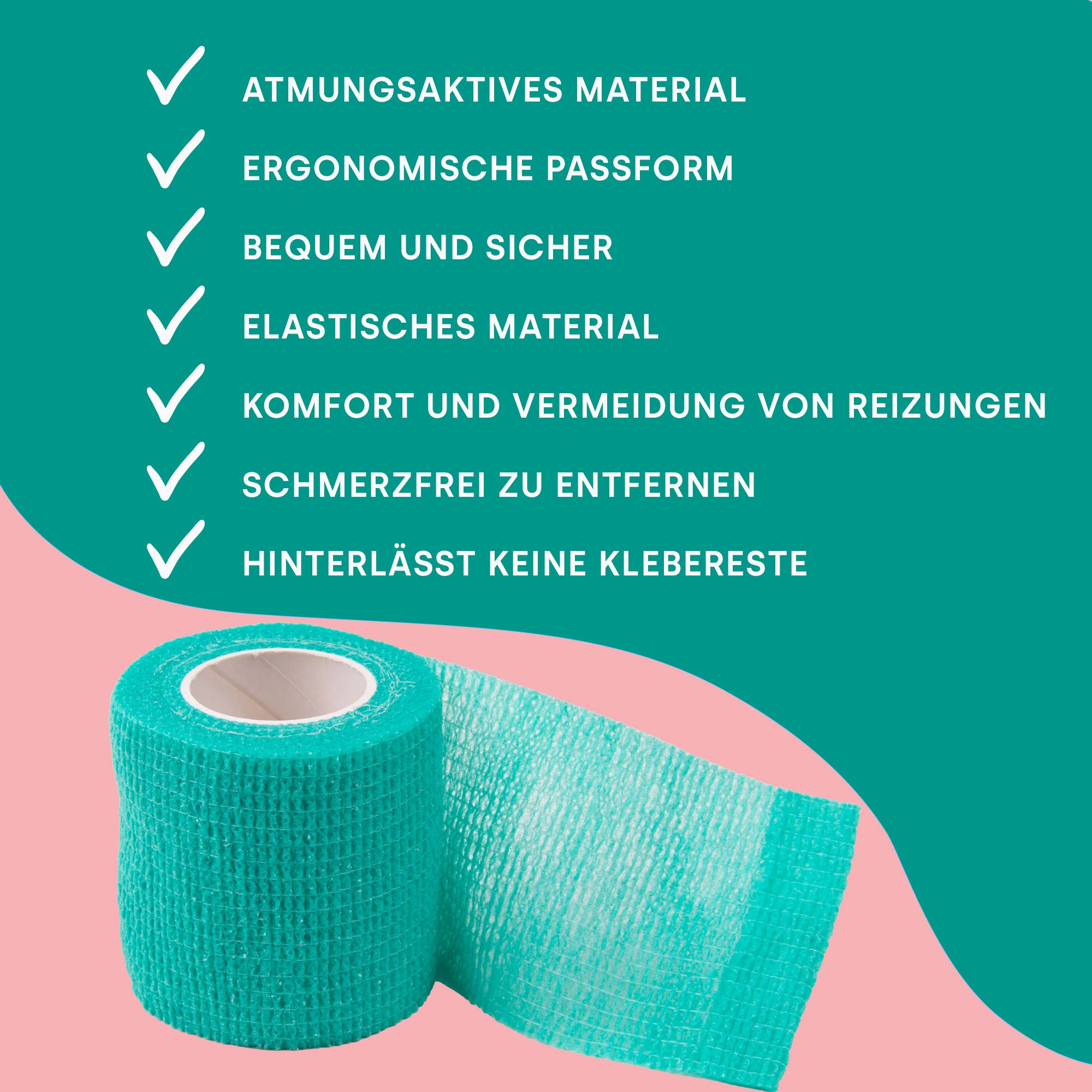 Selbsthaftende Bandage für Hunde