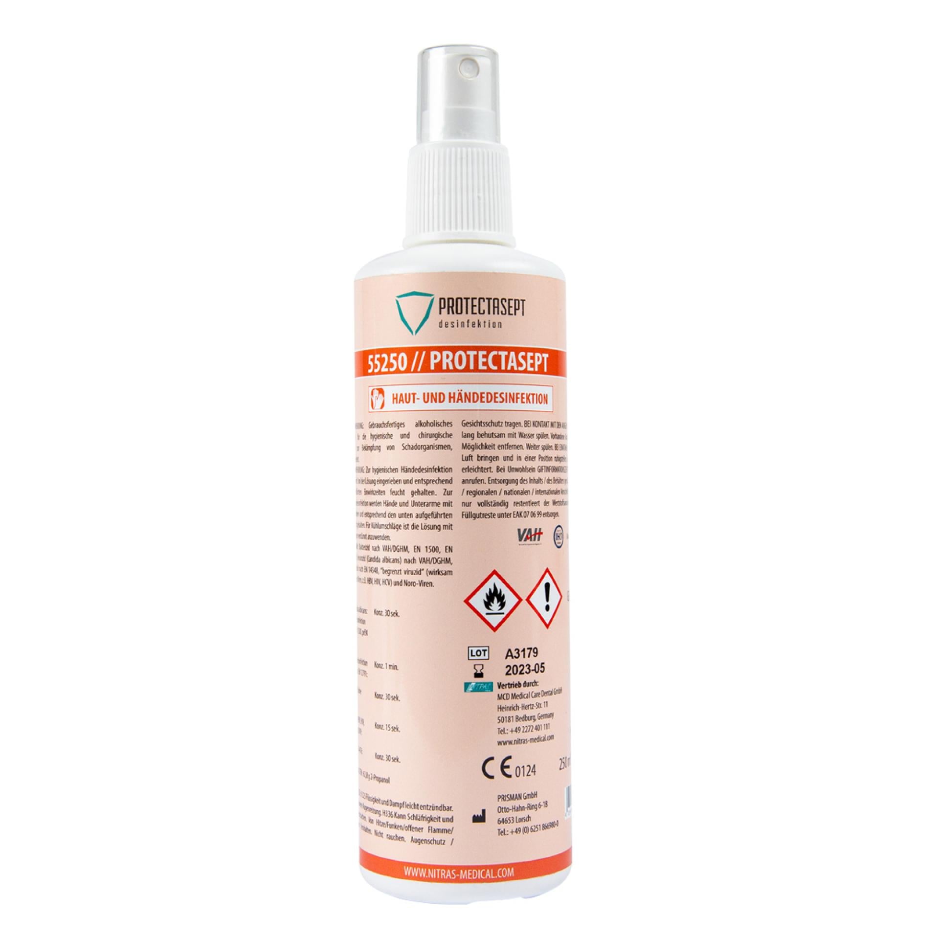 Desinfectante de manos Nitras - 250 ml