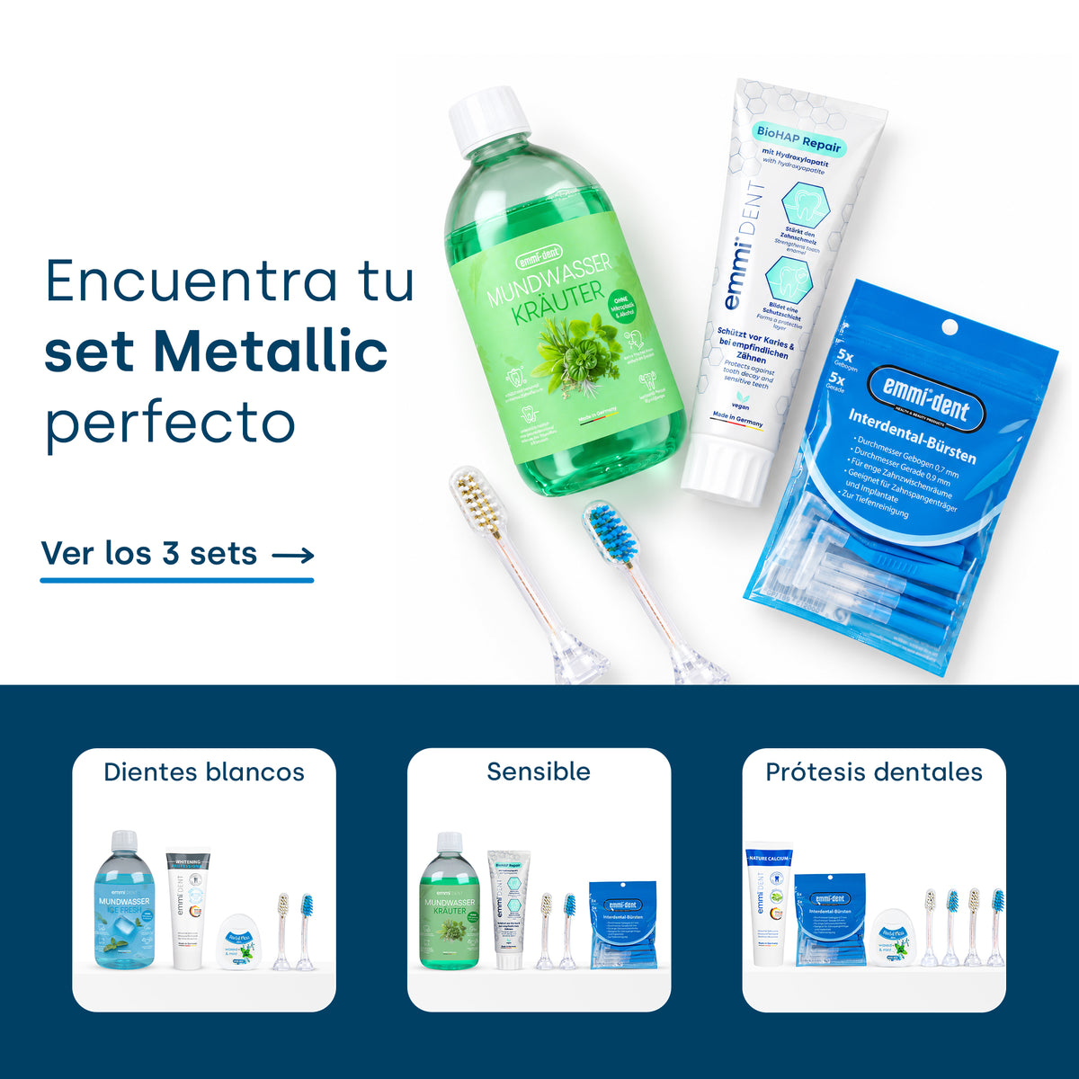 Kits de recambio Metallic
