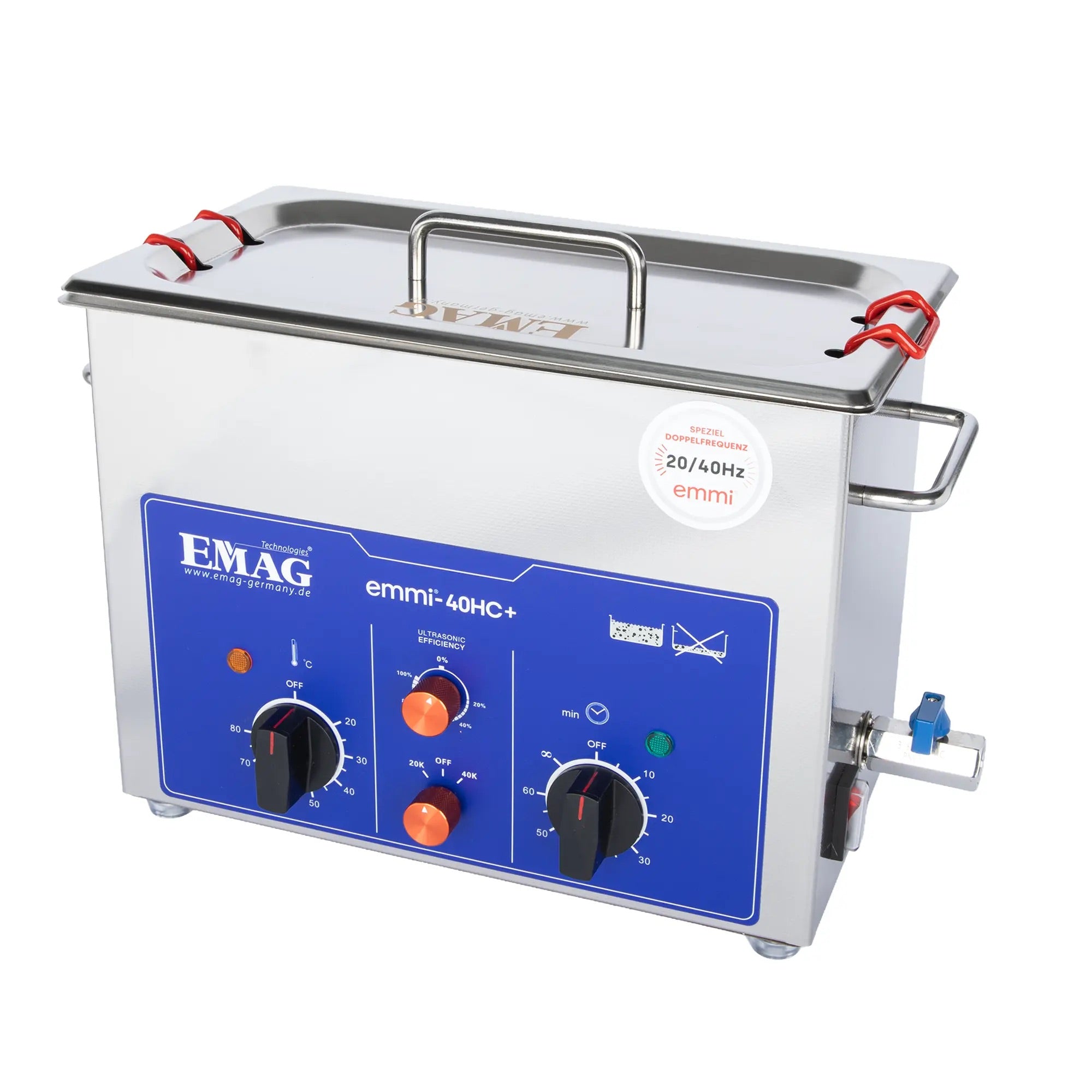 Pulitore ad ultrasuoni 40HC Plus