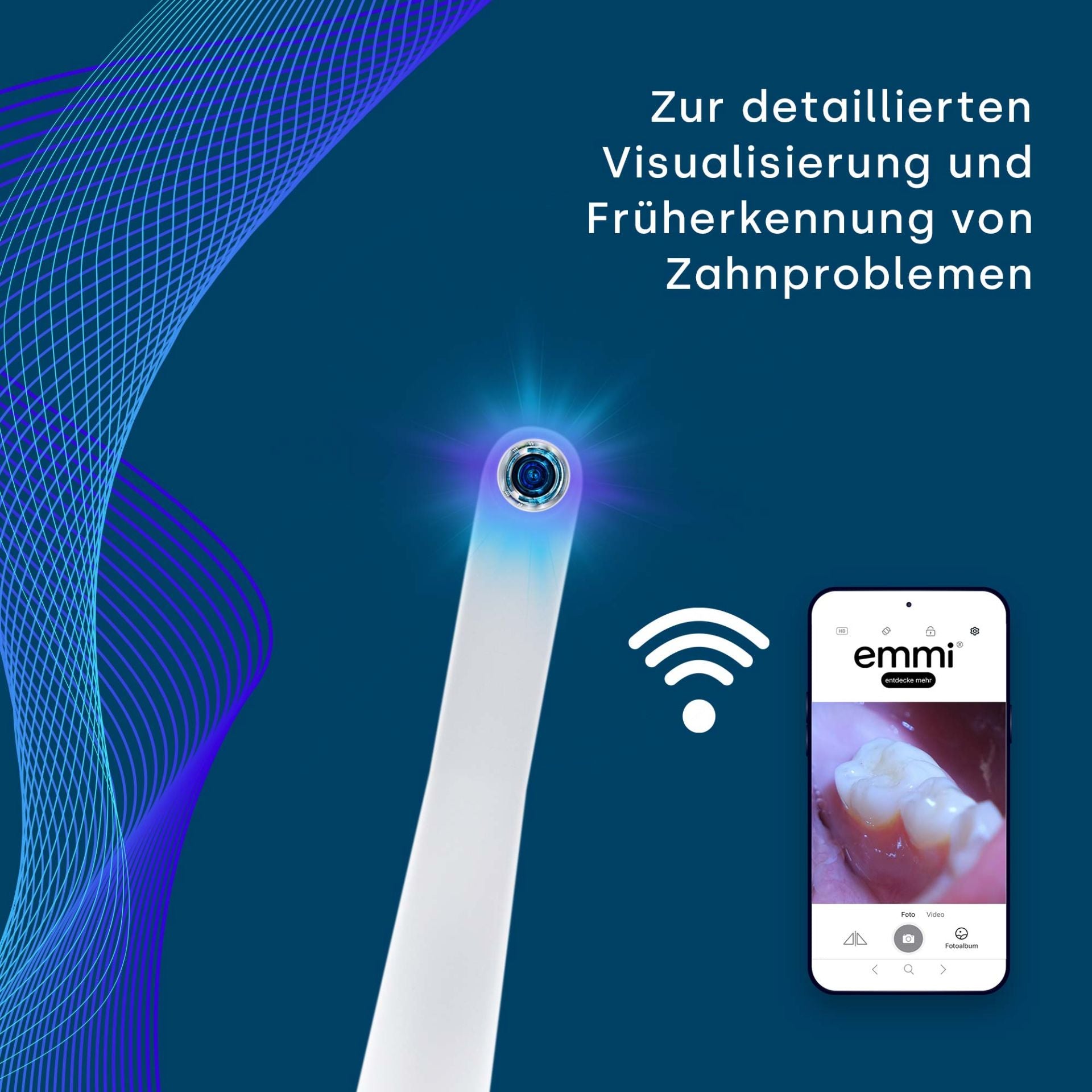 PlatinumCAM dental camera attachment