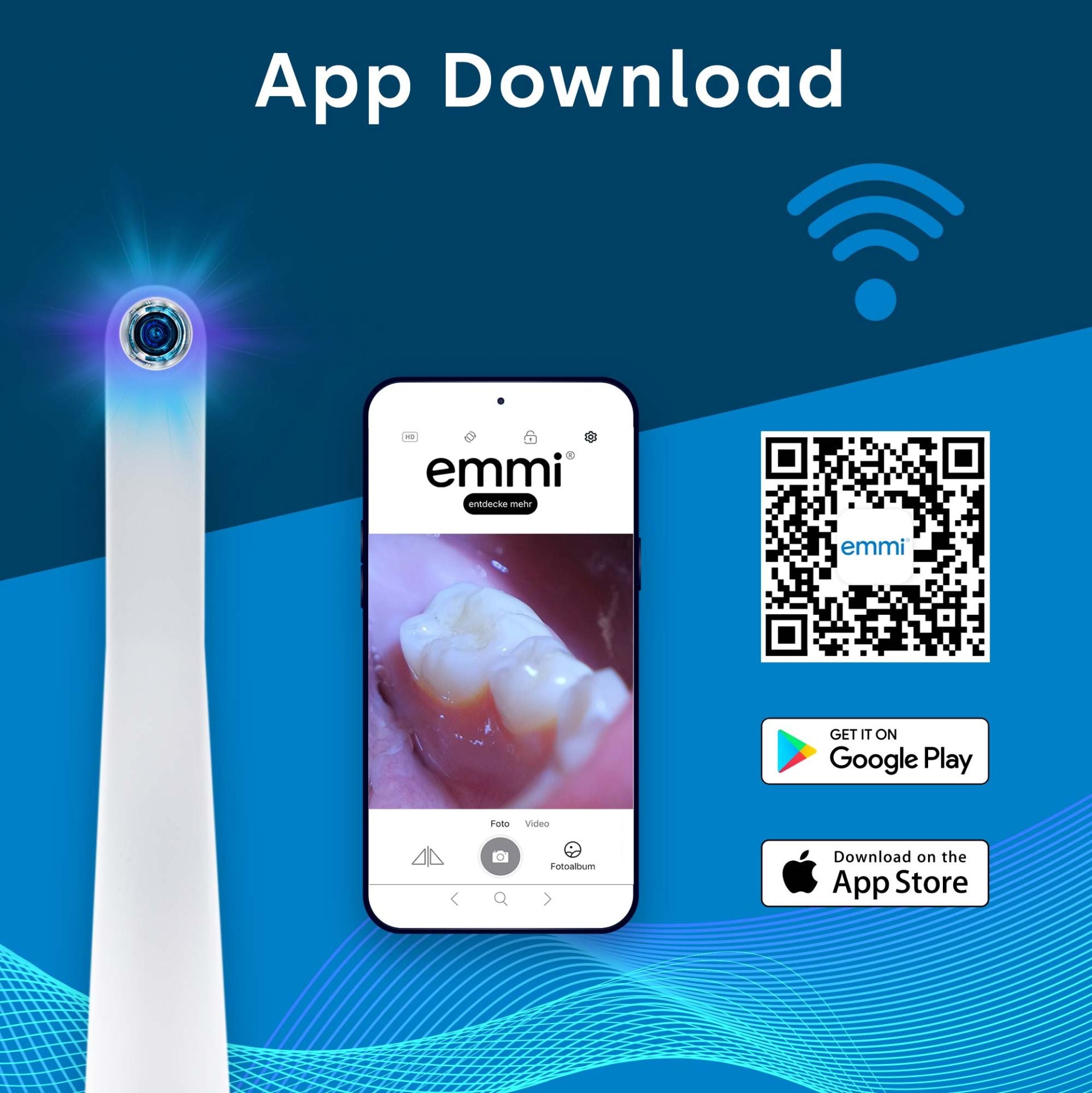 PlatinumCAM dental camera attachment