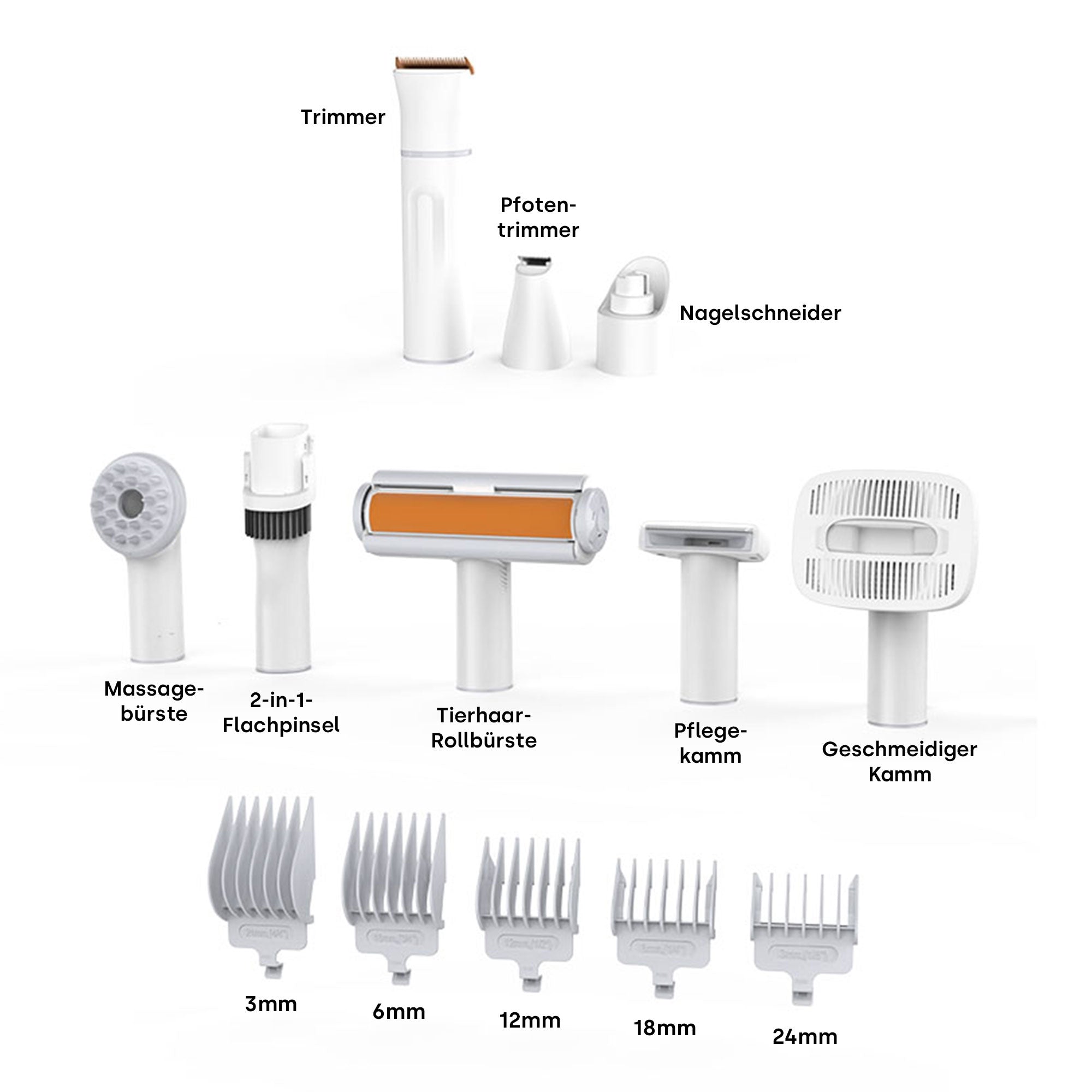 Kit per la toelettatura Pro