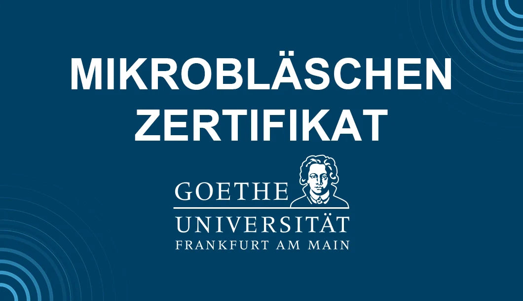 Mikrobläschen Zertifikat Goethe Universität