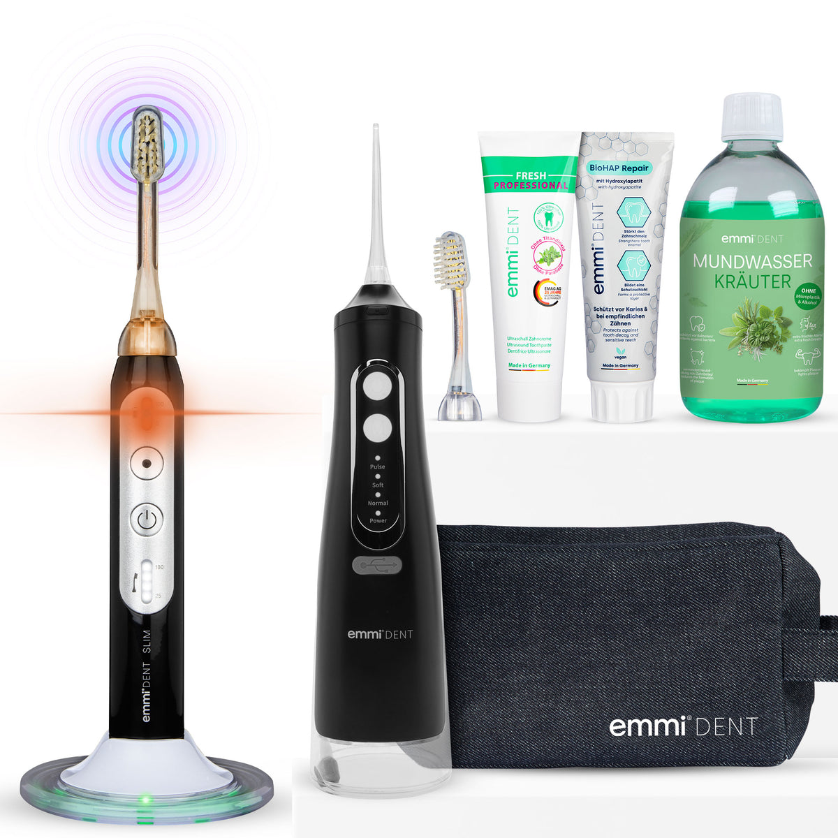 Empfindliches Zahnfleisch-Set Ultraschallzahnbürste Slim