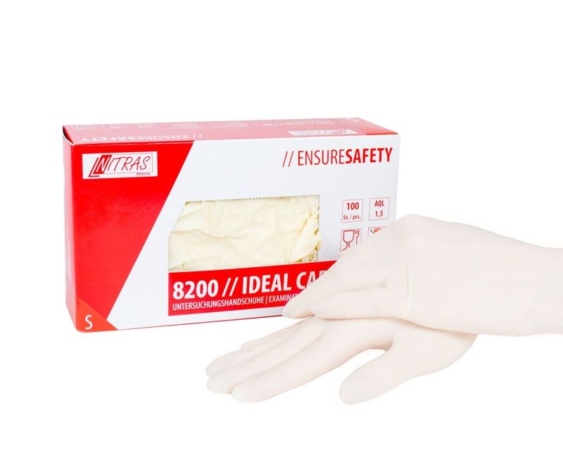 Latex Gloves White