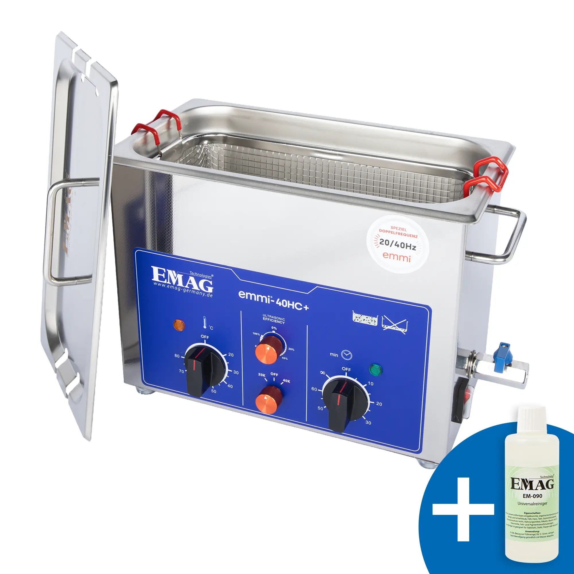 Pulitore ad ultrasuoni 40HC Plus