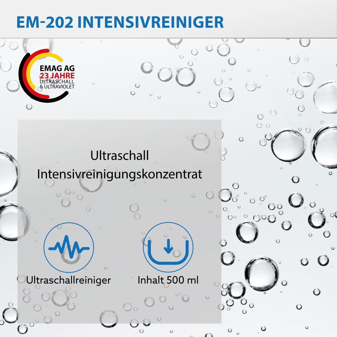 EM-202 Intensiv Reiniger / Instrumentenreiniger