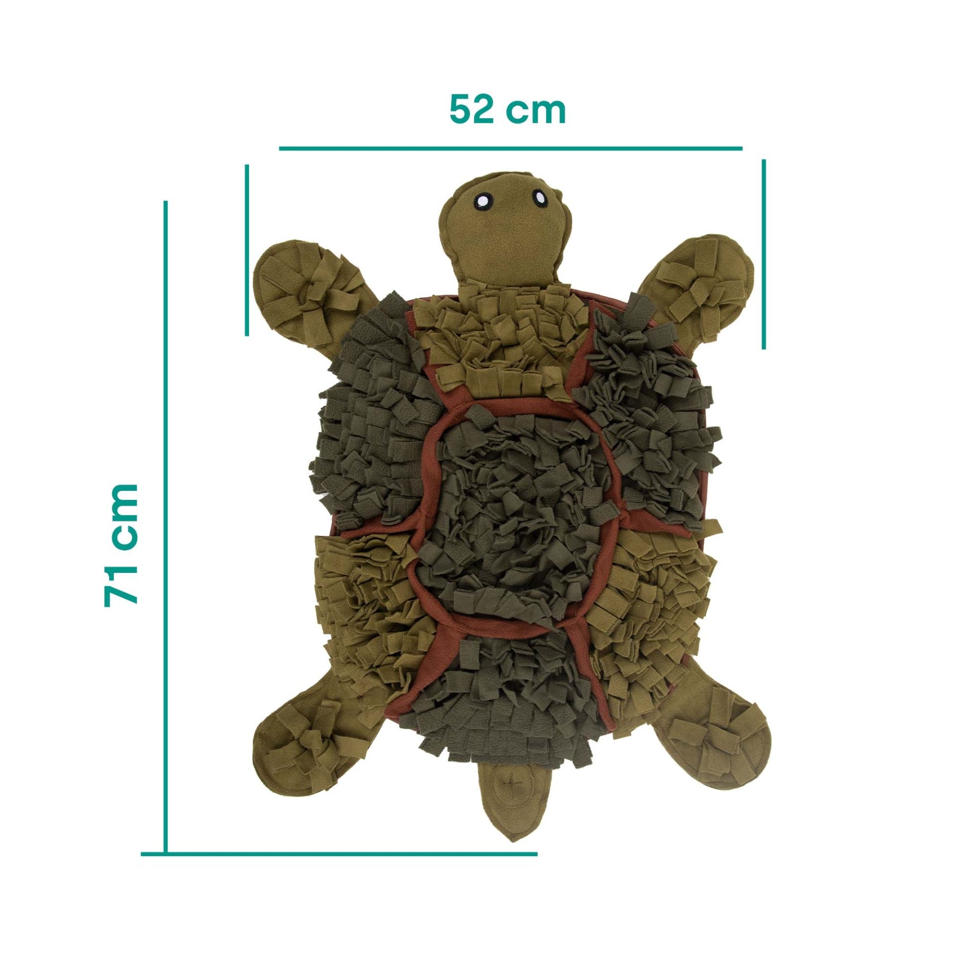 Tapis à renifler pour chiens Tortue