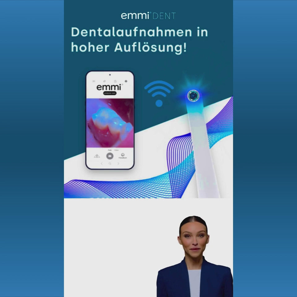 Ultraschallzahnbürste Platinum CAM + GRATIS emmi-one Ultraschallreiniger