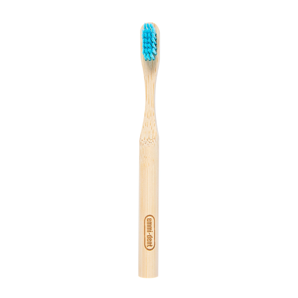Kinder Bambus Zahnbürste Blau Farbe: Blau